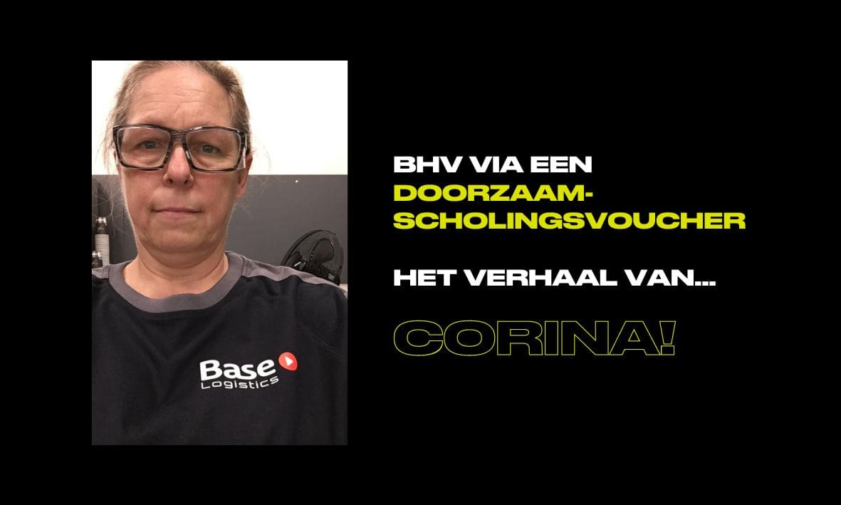 Corina behaalde haar bhv-certificaat via een doorzaam-scholingsvoucher