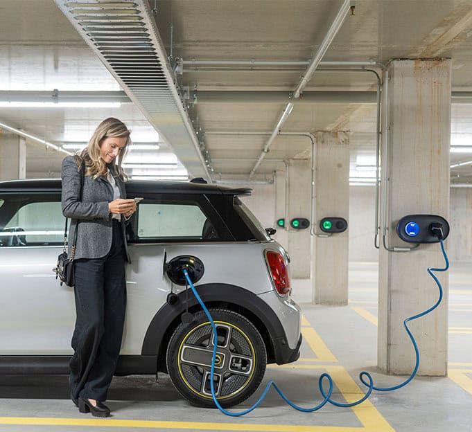 Auto opladen met BlueMarble Charging