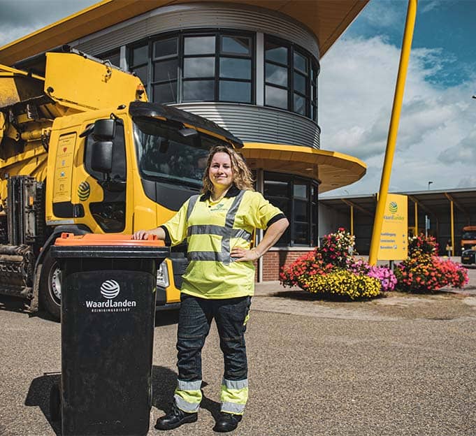 Vrouwelijke medewerker bij kliko