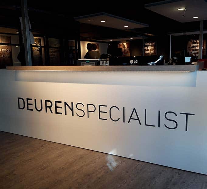 Receptie van de Deurenspecialist